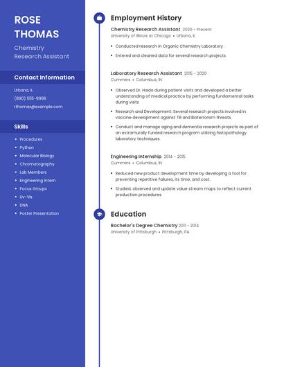 Resume example 4