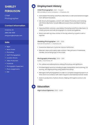 Resume example 5