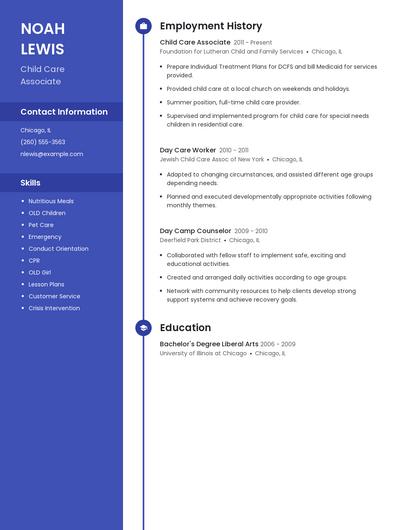 Resume example 5