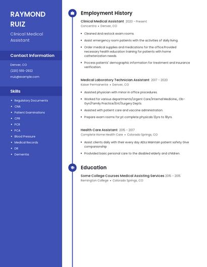 Resume example 4