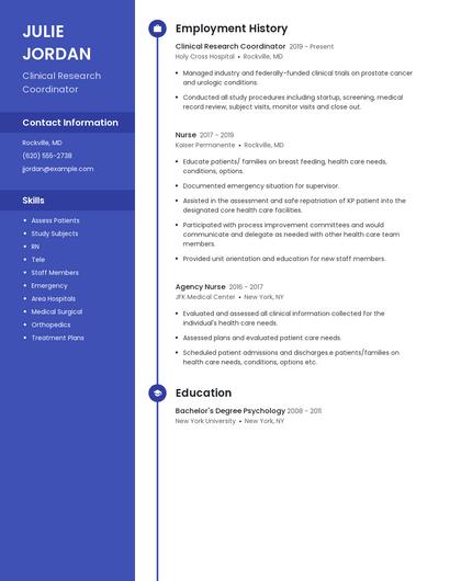 Resume example 5