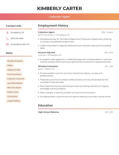 Resume example 3
