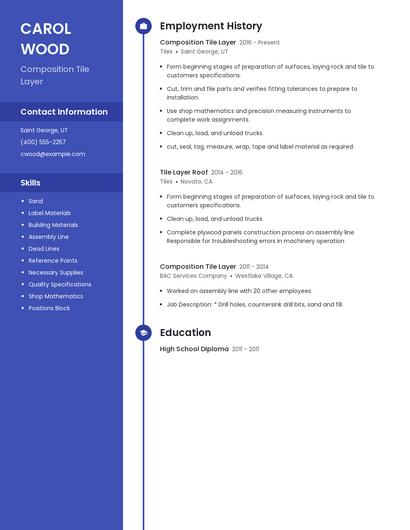 Composition Tile Layer Resume