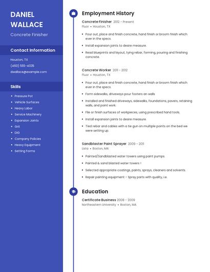 Resume example 4