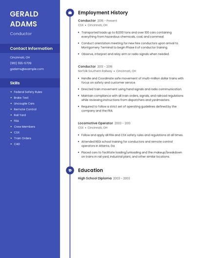 Resume example 4