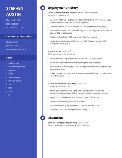 Resume example 4