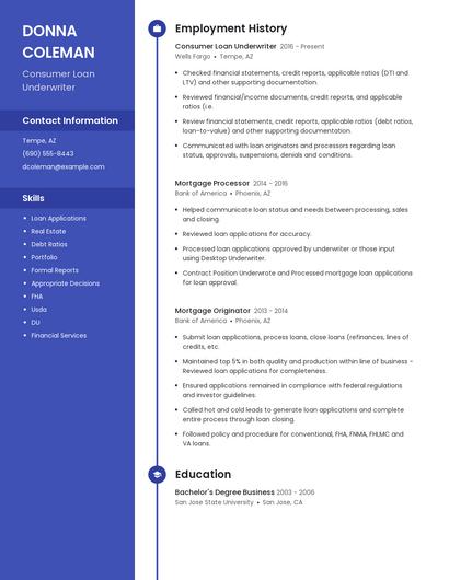 Resume example 4