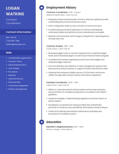 Resume example 4