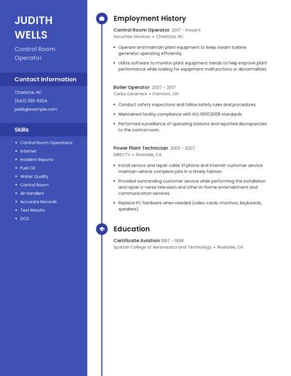 Resume example 5