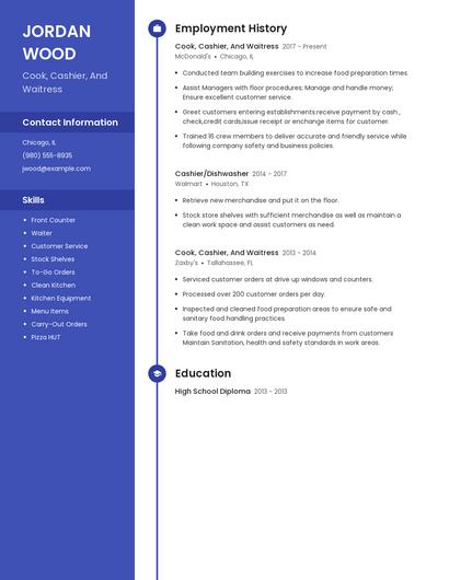 Resume example 5