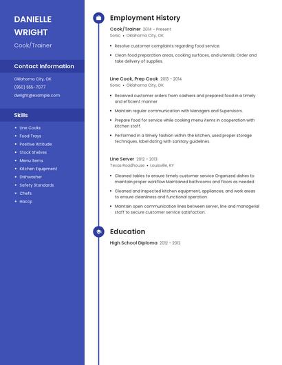 Resume example 5
