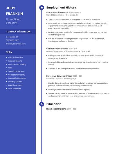 Resume example 4