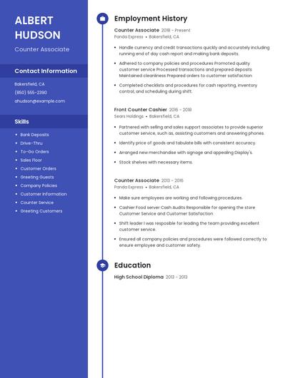 Resume example 4