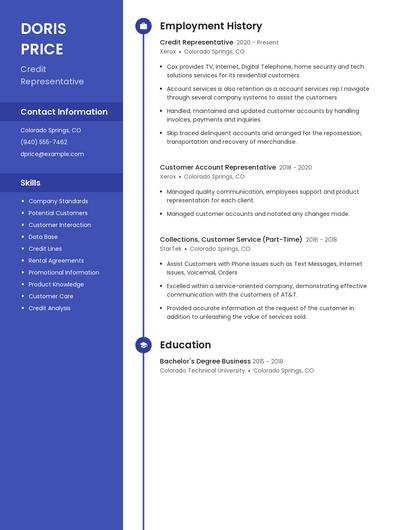 Resume example 5
