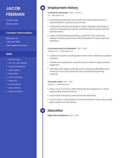 Resume example 4