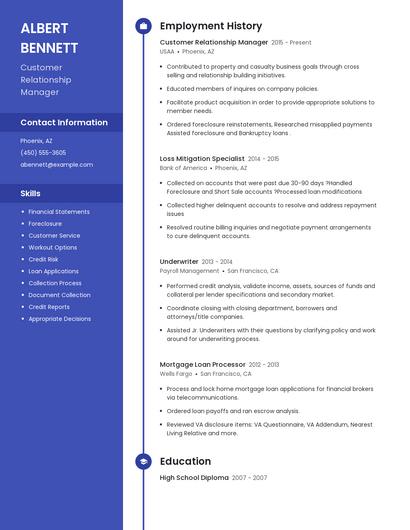 Resume example 4