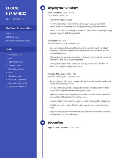 Resume example 4