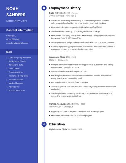 Resume example 4