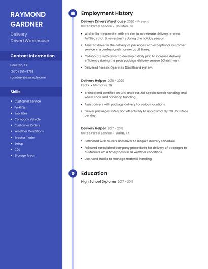 Resume example 4
