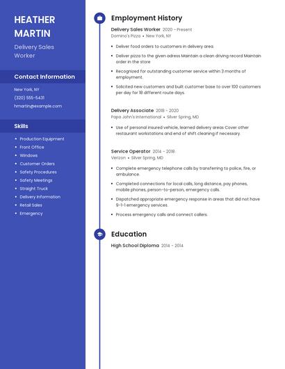 Resume example 5