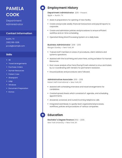 Resume example 4