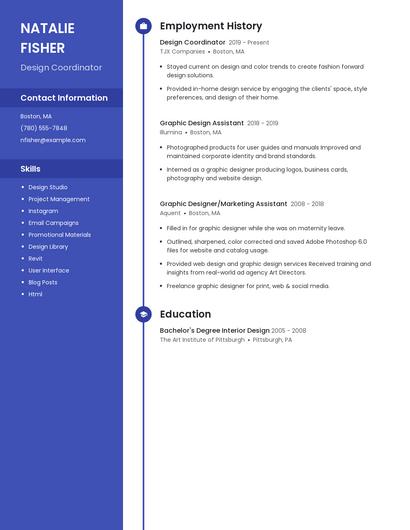 Resume example 4