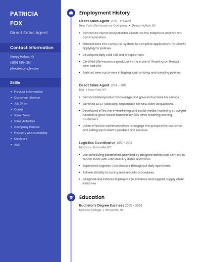 Resume example 4