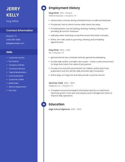 Resume example 4