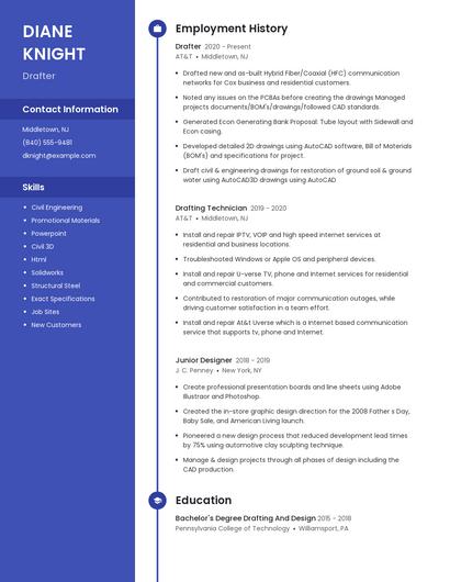 Resume example 5