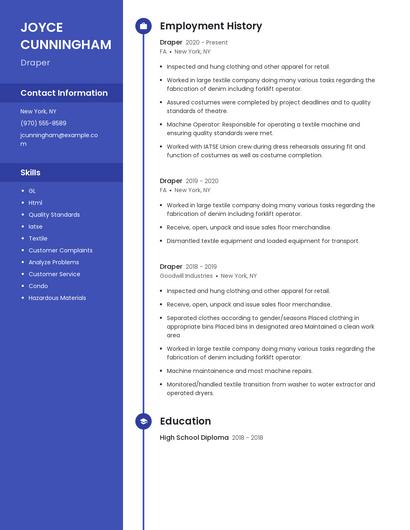 Draper Resume