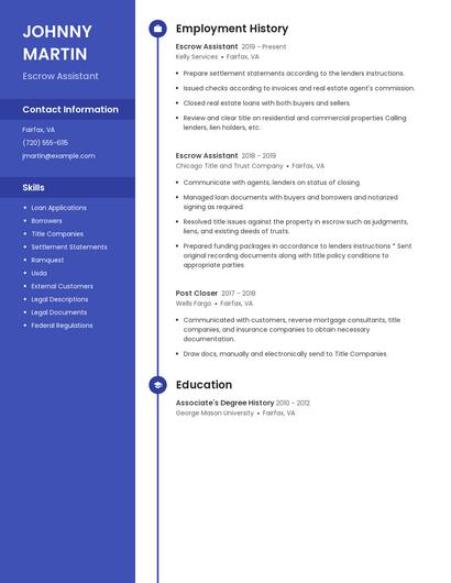 Resume example 4