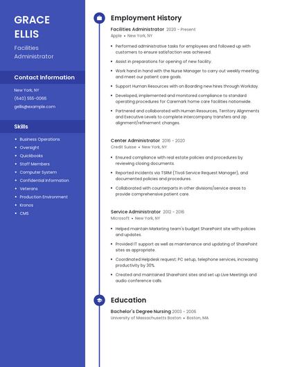 Resume example 4