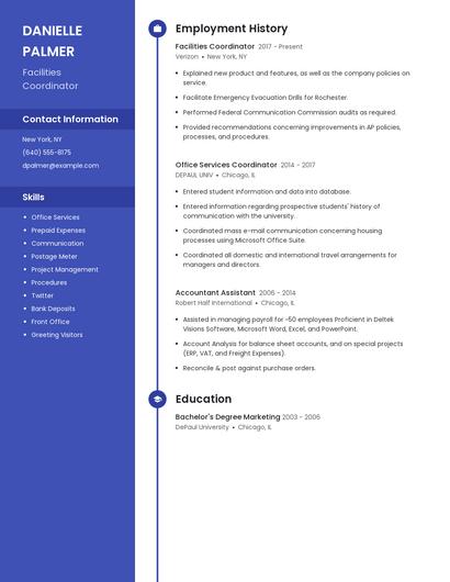 Resume example 4