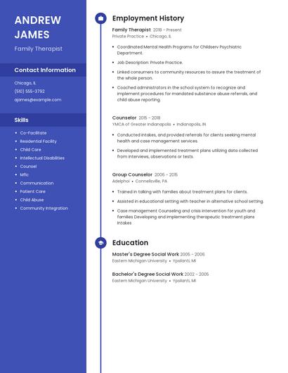 Resume example 4