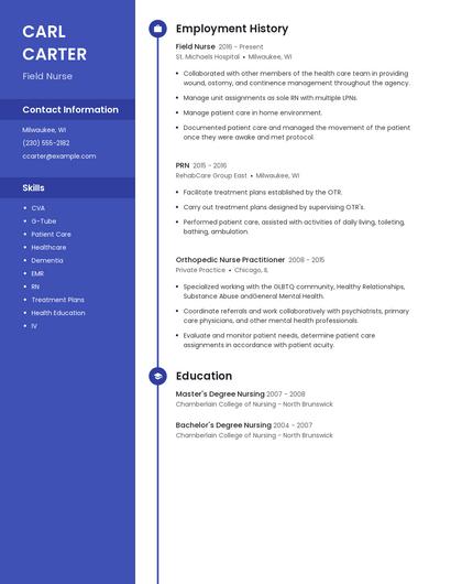 Resume example 5