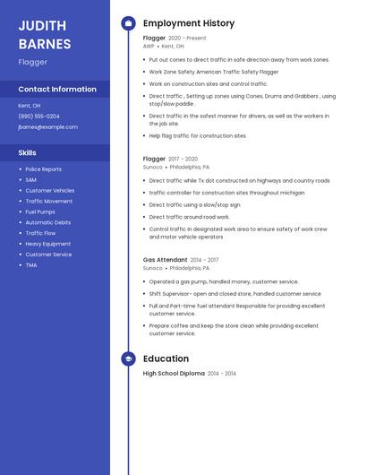 Resume example 4
