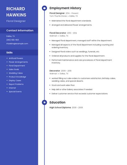 Resume example 4