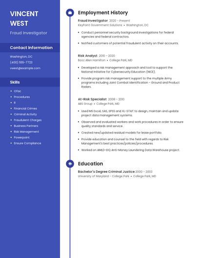 Resume example 4