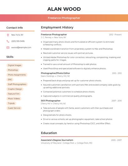 Resume example 3