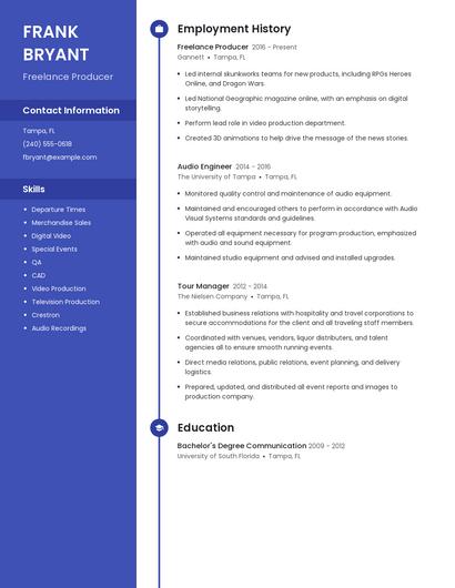 Resume example 4