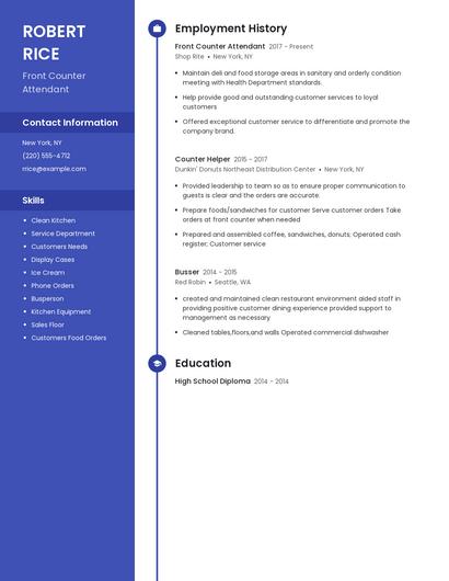 Resume example 5