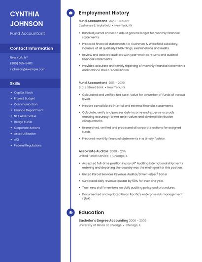 Resume example 4