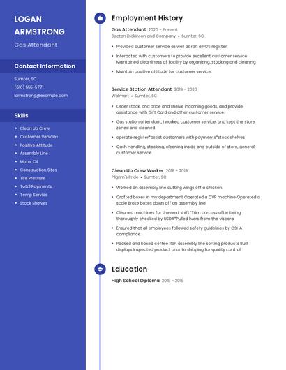 Resume example 5