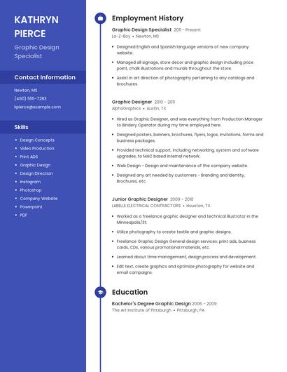 Resume example 5