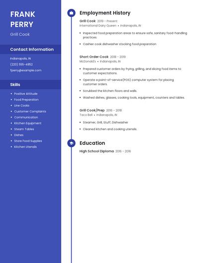 Resume example 5