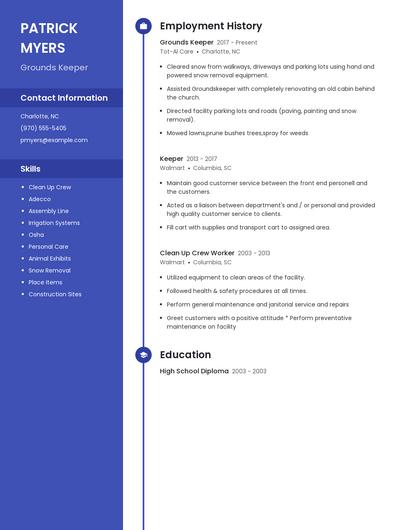 Resume example 5