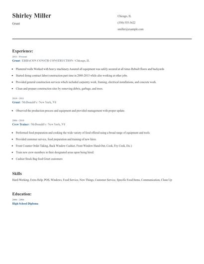 Grunt Resume