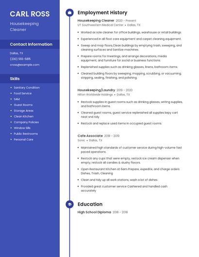 Resume example 5