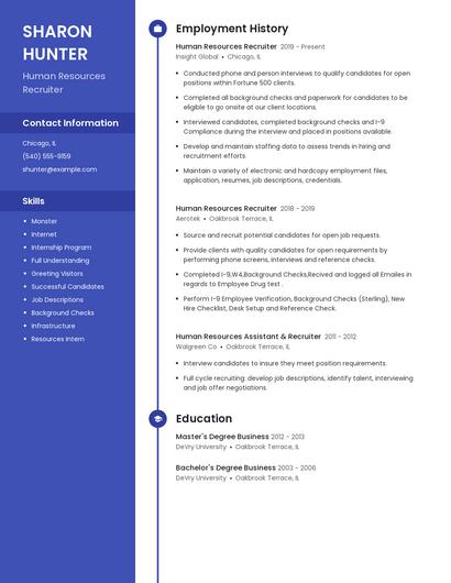 Resume example 5