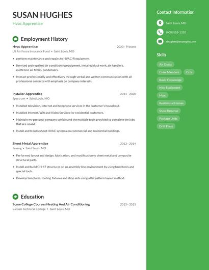Resume example 4